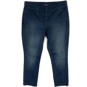 NYDJ Stretch Dark Wash Pull-On Jegging‎